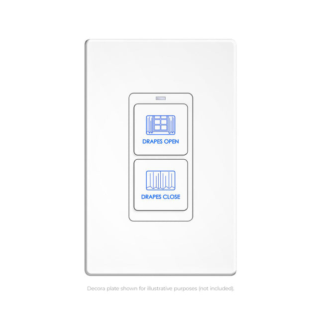 KP-2 - 2 Button In-Wall PoE Keypad Controller