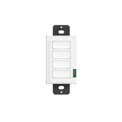 KP-4 - 4 Button In-Wall PoE Keypad Controller