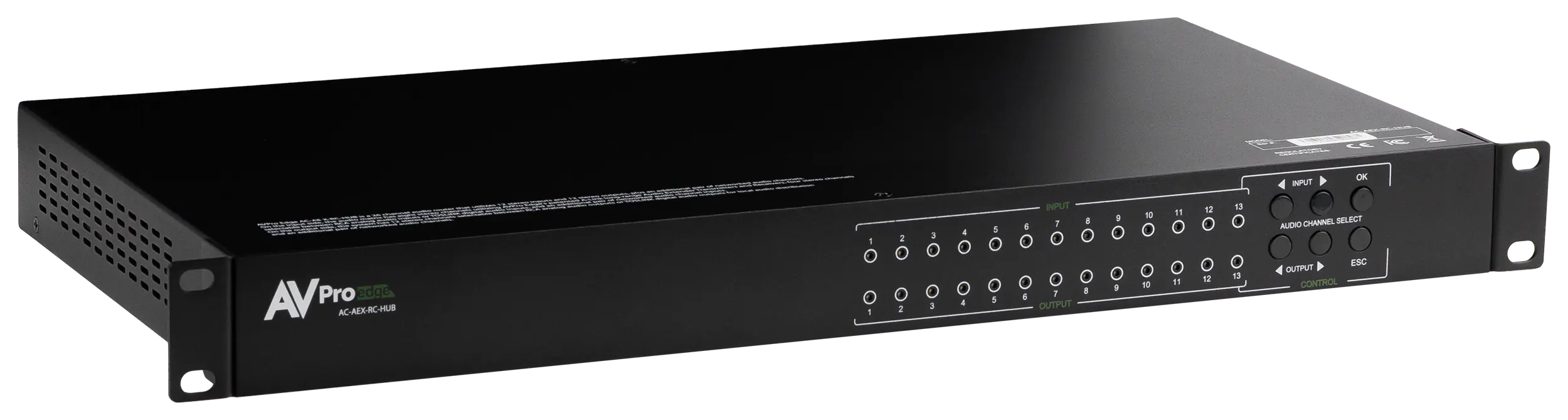 12x12 Audio-Only Matrix Switching Aggregation Hub – AVPro Global 12x12 Audio-Only Matrix Switching Aggregation Hub – AVPro Global