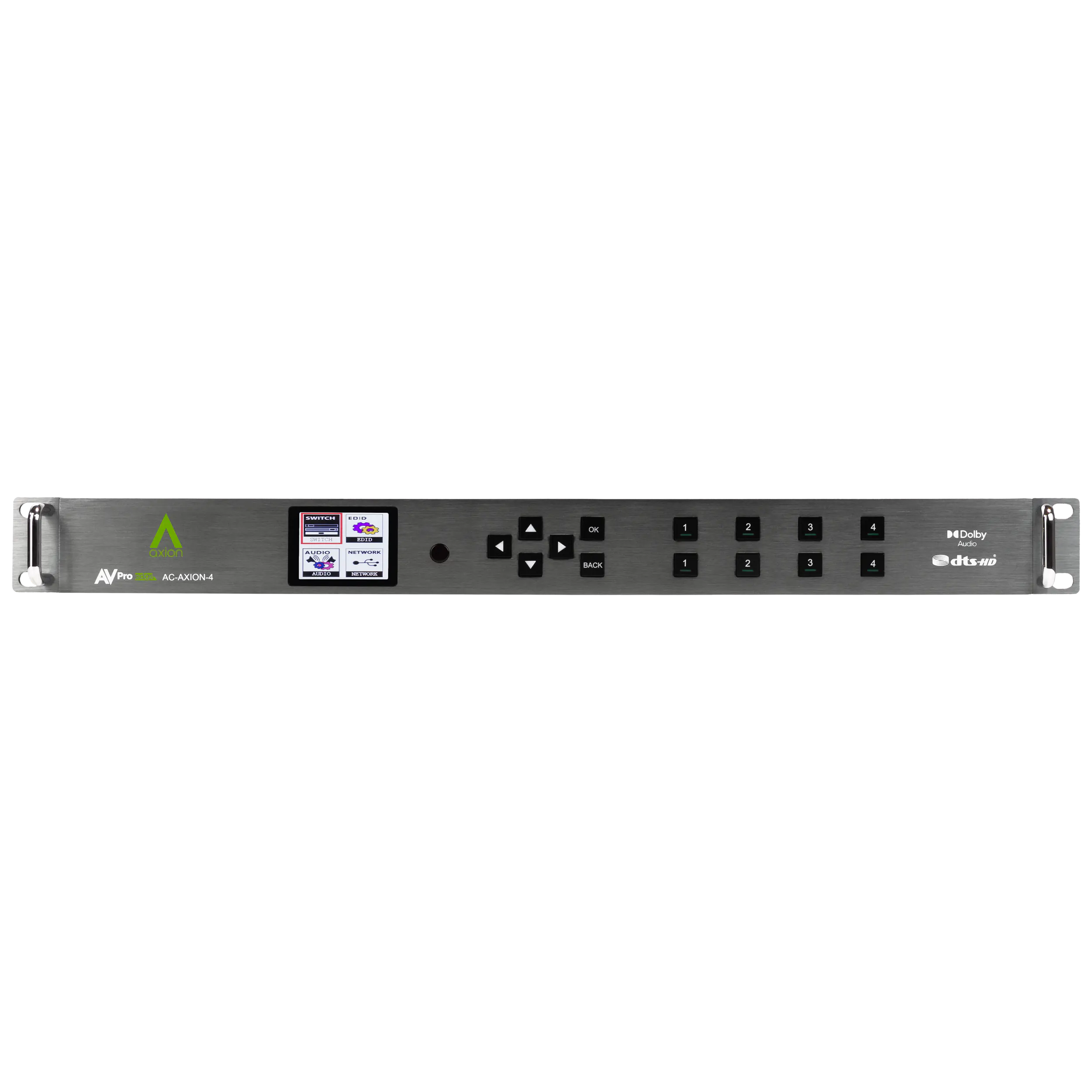AXION 4 18Gbps 4x4 Matrix Switcher – AVPro Global AXION 4 18Gbps 4x4 Matrix Switcher – AVPro Global