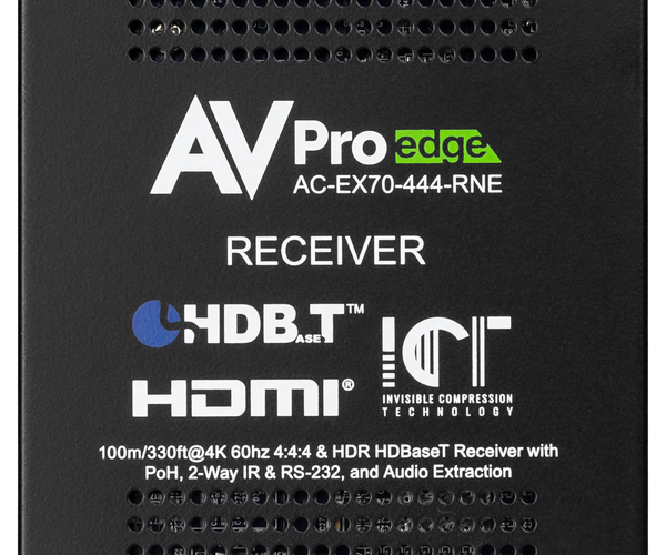70M 18Gbps HDBaseT Receiver – AVPro Global