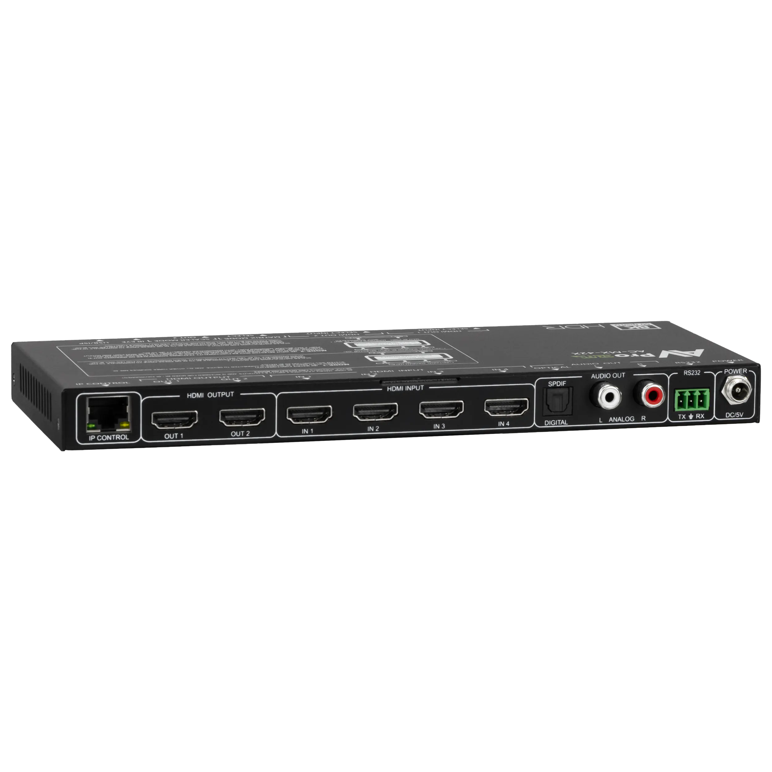 40Gbps 8K 4x2 HDMI Matrix Switcher – AVPro Global 40Gbps 8K 4x2 HDMI Matrix Switcher – AVPro Global