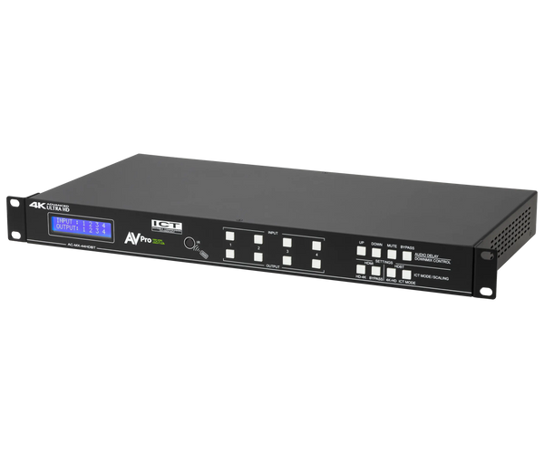 18Gbps 4x4 HDMI/HDBaseT Matrix Switch – AVPro Global
