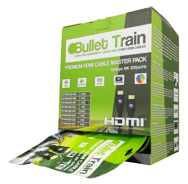 Master Pack of 10K 48Gbps HDMI Cables