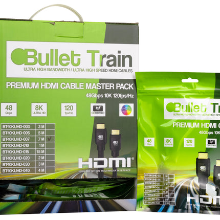 Master Pack of 10K 48Gbps HDMI Cables